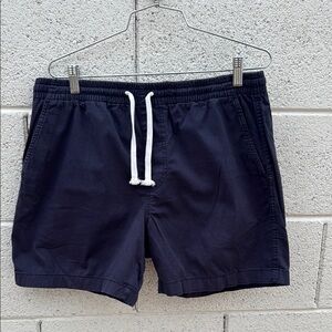 J.Crew men’s Navy Blue Drawstring Shorts Med
